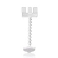 thumbnail image 1 of Mascota selfie stick con clips de alimentos clip-on 360 grados rotación fotografía entrenador entrenamiento entrenamiento herramientas accesorios suministros blancos Inevent PT001730-02B, 1 of 7