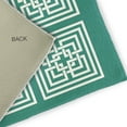 thumbnail image 3 of Simply Daisy 5' round Desert Turquoise Greek New Key Indoor/outdoor Rug, 3 of 5