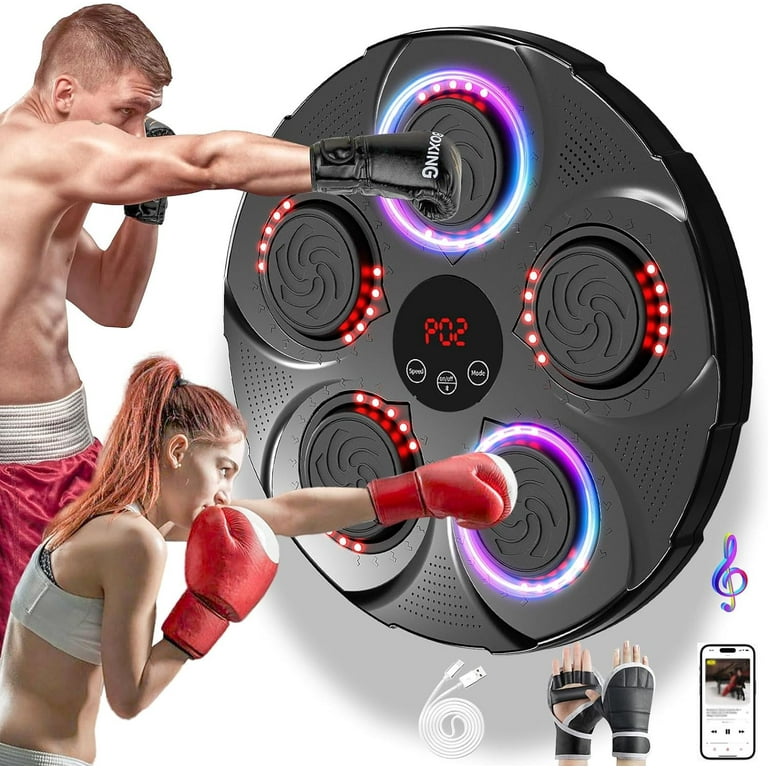 Oenbopo Upgrade Music Boxing Machine, Smart Bluetooth Interactive
