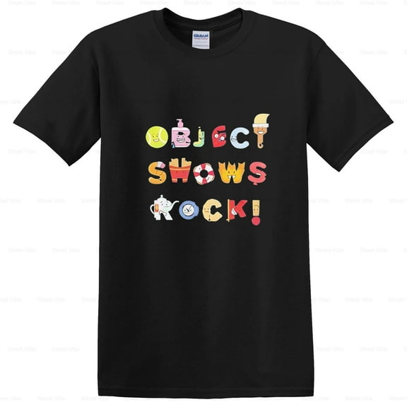 WΓ©ar Object Shows Rock Funny Cartoon Graphic Tee, for men & women, up to size 5XL.