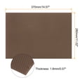 thumbnail image 2 of Uxcell Rubber Sole Sheet 1.8mm Thick Repair Non-Slip Replacement Pad for Shoes Bottom Repairing, Brown, 2 of 5
