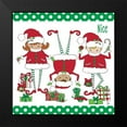 thumbnail image 2 of Metz, Andi 12x12 Black Modern Framed Museum Art Print Titled - Nice Elves, 2 of 5