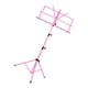 thumbnail image 4 of Soporte de música plegable CUTICAT ajustable Con Bolsa de Transporte rosado, 4 of 8