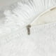 2pcs Luxe Série Coussin Couvre Fausse Fourrure Mongolian Style Housse de Coussin en Peluche pour Canapé-Lit et Chaise – image 3 sur 8