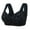 Black, variant on Womens Push Up Everyday Bras Comfortable Wireless Bralettes Support Bras Comfort Lace Trim Wirefree Padded Bra Full Cup Seamless Full Coverage Non Wired Firm Control Bra