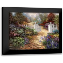 Gateway To Enchantment 24x20 Black Modern Framed Museum Art Print Titled - Boehme, Nicky