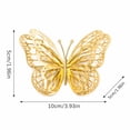 thumbnail image 2 of 3D Butterfly Wall Decals Double Layer Hollow Out Decorative Stickers for Living Room Bedroom Event Party Decor 72 Pieces 4x2x2 Inch, 2 of 8