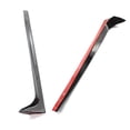 thumbnail image 3 of Labymos 2PCS Side Wing Lip Cover Leaf Shape V-shaped Replacement for Volkswagen VW Polo MK5, 3 of 8