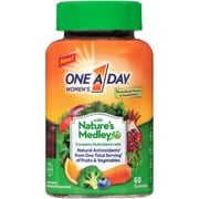 One A Day Women's with Nature's Medley Multivitamin Gummies, 60 Count