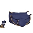 thumbnail image 4 of Messenger Crossbody Bags for Women Shoulder Bag with Mini Coin purse pouch accessory keychain with Wristlet Bag, 4 of 7