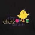 thumbnail image 3 of CafePress - Artsy Chicks T Shirt - Men's Classic Graphic Cotton T-Shirt, 3 of 4