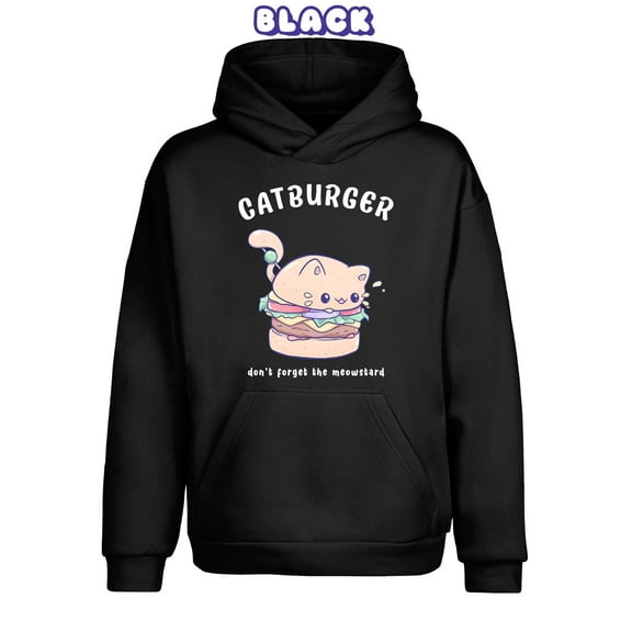 Catburger Pullover Urban Hoodie