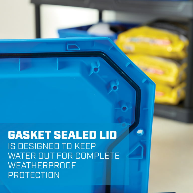 Airtight, Water-Resistant Storage Boxes