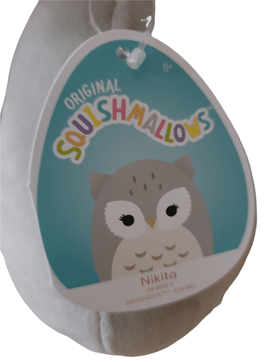 Squishmallows Official Kellytoys Plush 8 Inch Nikita the Gray Owl Ultimate  Soft Stuffed Toy