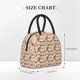 thumbnail image 2 of Fotbe Cute Puppy Bolsa de Almuerzo con Estampado, Lonchera Aislada, Contenedor de Comida Reutilizable Tipo Cooler a Prueba de Fugas, 2 of 6