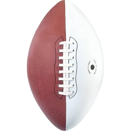 Martin Sports Autograph Composite Football with 3 White Panels, Official Size