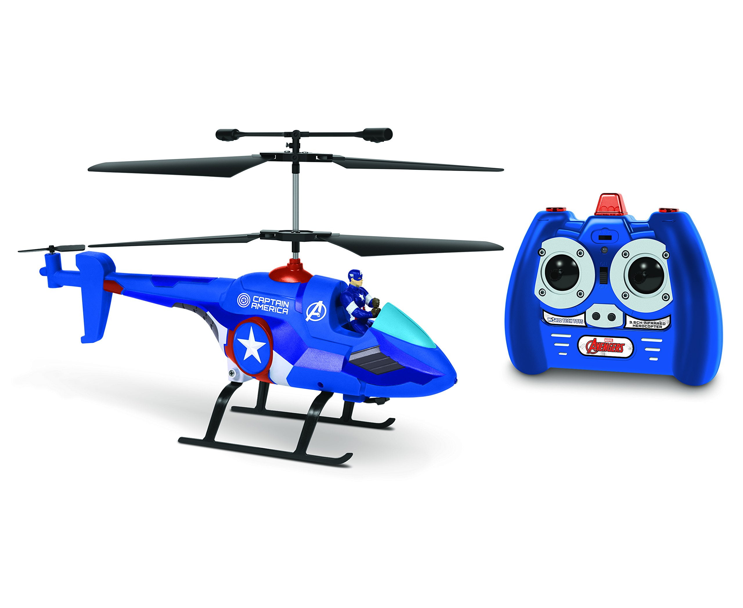 world tech toys captain america helicopter