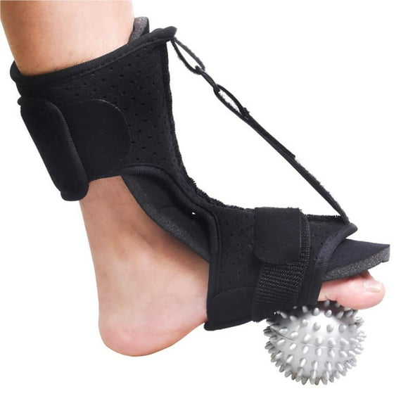 fashionhome Plantar Fasciitis Night Splint Foot Drop Orthotic Brace Adjustable Night Splints for Plantar Fasciitis Achilles Tendonitis Support