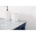 thumbnail image 4 of Elegant Decor Clement 42" Aluminum MDF Single Bathroom Vanity in Blue, 4 of 8