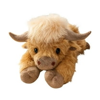 Stuffed Animals Highland Cow Stuffed Animal Weighted Highland Cow Plush Cow Stuffed Animal Highland Cow Gifts Highland Plush Weighted (14.6In)