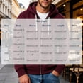 thumbnail image 7 of Men's Fleece Full Zip Hoodie, Fall Long Sleeve Hooded Sweatshirt Coat, Loose Causal Hoodie Jackets with Pockets, 7 of 7