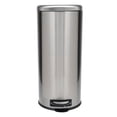 thumbnail image 1 of Bote De Basura Redondo De Acero Inoxidable Home Styles 30l Plateado, 1 of 7
