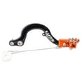 thumbnail image 2 of TUSK Aluminum Brake Pedal Orange Tip for KTM 50 SX Mini 2009-2023, 2 of 4