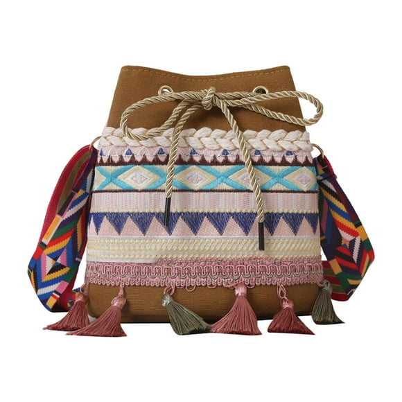 Bolso de hombro jinwen Bolsos de hombro de mujer Caqui
