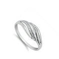thumbnail image 4 of Bali Rope Wave Twisted Boho Ring 925 Sterling Silver Band Jewelry Female Male Unisex Size 4, 4 of 4
