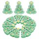 thumbnail image 5 of ColoMX 20 piezas cuentas en forma de árbol de Navidad, pequeñas manualidades, cuentas para hacer pulseras creativas DIY, 5 of 8