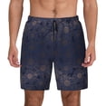 thumbnail image 2 of Goofa Sunflowers Printed Men's Swim Trunks Board Shorts Quick Dry Mens Swimming Trunks with Compression Liner,Breathable Fit Hawaii Beach Shorts-3X-Large, 2 of 9