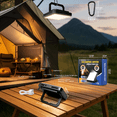 thumbnail image 6 of Cpeelsdo LED Camping Lantern Rechargeable, 20000mAh Portable Camping Lights, 1300lm Ultra Bright & 4 Lighting Modes, IPX4 Waterproof Camping Essentials for Power Outages, Emergency, Tent, Outdoor, 6 of 6