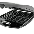 thumbnail image 4 of BLACK+DECKER Belgian Waffle Maker with Nonstick Plates, Gray, WM1240MB, 4 of 8