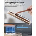 thumbnail image 3 of Tarjetero MagSafe Wallet ESR Upgraded 5 para iPhone, color marrón, 3 of 9