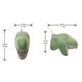 thumbnail image 4 of 3D Cartoon Animal Head Dinosaur Stuffed Plush Toy Head Hanging Wall Decor Safe Soft for Children Bedroom Nursery Room Wall Hanging Decor 1Pcs, 4 of 7