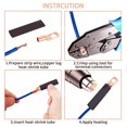 thumbnail image 4 of Wire Terminal Connector, Red Copper And ABS Closed Design Heat Shrink Tubing  Terminal Connector Flared Exterior  For Household Appliances, 4 of 8