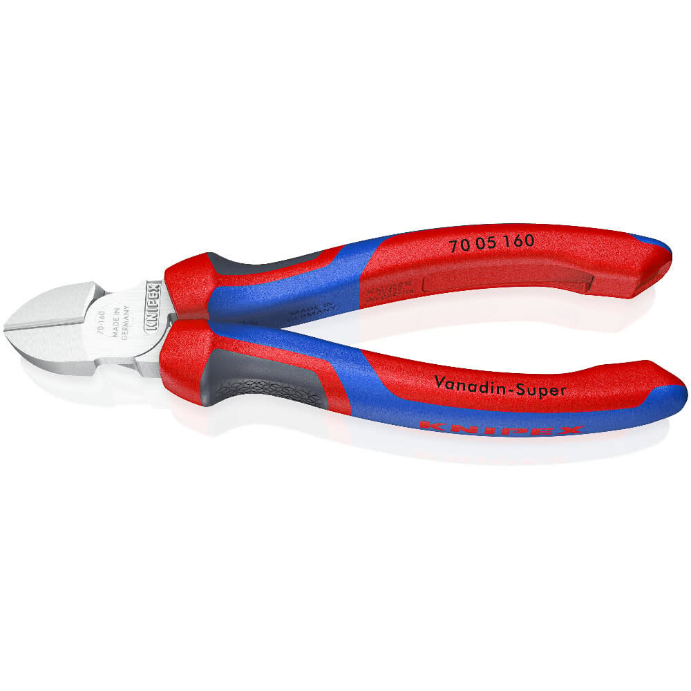 Knipex 77 22 115 Electronics Side Cutters - 4.5" Precision Diagonal Pliers For Fine Work