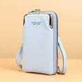 thumbnail image 5 of Hot For Women Fashion PU Leather Small Crossbody Bags Phone Purses Shoulder Bags Handbags PINK, 5 of 8