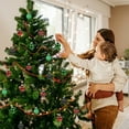 thumbnail image 6 of PALIFEUR 30pcs Christmas Ball Ornaments - Glittering Christmas Tree Ornaments Set for Xmas Tree, Shatterproof Christmas Balls for Holiday Party Decor, 1.18" Hanging Christmas Tree Decorations, 6 of 6