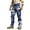 #03-Blue, variant on Men's Tactical Pants, Water Resistant Ripstop Cargo Pants, Lightweight EDC Work Hiking Pants, Outdoor Apparel
