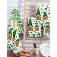 thumbnail image 2 of St. Patrick's Day Kitchen Dish Towels for Drying Dishes Set of 4, Green Leaf Gnomes Shamrock Clovers Waffle Weave Microfiber Hand Tea Bathroom Towels Quick Dry & Absorbent Towel 15.7x23.6, 2 of 7