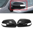 thumbnail image 3 of Gloss Black Reversing Mirror Cover For Kia For Forte For Cerato 2009-2012 Couple, 3 of 8