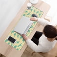 thumbnail image 3 of Long Mouse Pads for Desk,LightYellow Green Dinosaurs Silhouettes Desk Mats on Top Of Desks, Desk Mouse Pad Extra Large with 3mm Non-Slip Base and Stitched Edge for Gaming,Work,Home 31.5"x11.8", 3 of 5