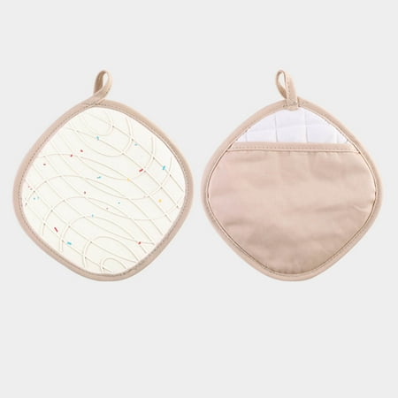 

WMYBD Gifts Silicone Slip Heat - Resistant Pad Pad With Corrugated Cotton Pan Pad