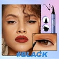 thumbnail image 3 of SACE LADY Waterproof Stamp Eyeliner Makeup Black Smudge-proof Pigmented Winged Liquid Eye Liner Pen, 3 of 9