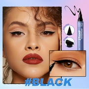SACE LADY Waterproof Stamp Eyeliner Makeup Black Smudge-proof Pigmented Winged Liquid Eye Liner Pen