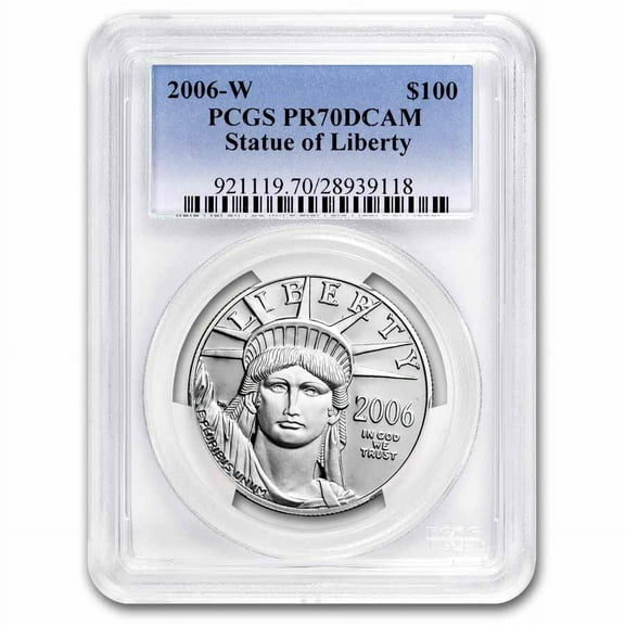 2006-W 1 oz Proof American Platinum Eagle PR-70 DCAM PCGS