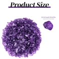 thumbnail image 5 of Broken Amethyst Ornaments - Amethyst Tumbled Chips Stone Crushed Quartz Pieces Irregular Shaped Stones（Broken Amethyst Ornaments 100G*1), 5 of 6