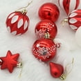 thumbnail image 5 of Twfbrm Christmas Ball Ornaments 82pcs Set Of Electroplated Plastic Christmas Set Christmas Tree Decoration Hangings, 5 of 9
