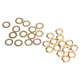 thumbnail image 2 of Guitar Nuts and Washers, G3/8 Female Thread Guitar Jack Nut Washer Kit Metal Guitar Input Output Jack Socket Nuts, Jack Socket Nut with Washer for Electric Guitar, Electric Bass, 2 of 7